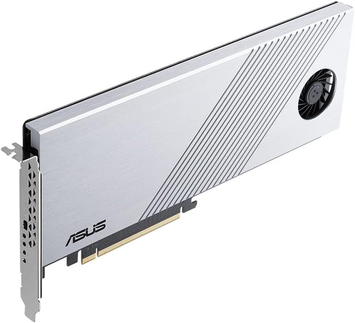 ASUS Hyper M.2 x16 Gen 4 (PCIe 4.0/3.0) unterstützt 4X NVMe M.2 Geräte (2242/2260/2280/22110) bis zu