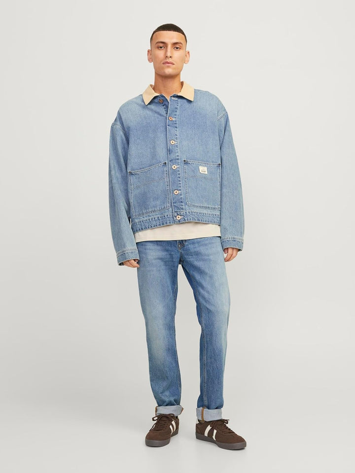 JACK & JONES Male Regular fit Jeans JJICLARK JJORIGINAL AM 416 NOOS Regular fit Jeans 28W / 32L Blue
