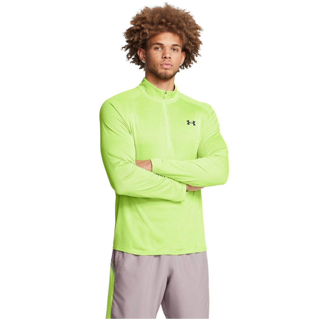 Under Armour Herren UA Tech 1/2 Zip Pullover S Grün, S Grün