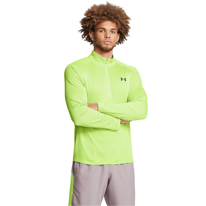 Under Armour Herren UA Tech 1/2 Zip Pullover S Grün, S Grün