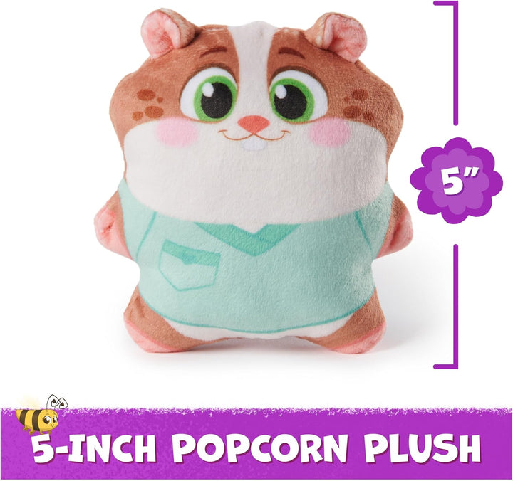 Vida The Vet, Tierarzttasche mit 5 Tierarzt Kit Zubehör, 1 Popcorn Plüschtier und Aufkleber, für Kos