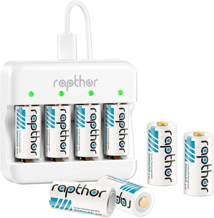 Rapthor Arlo Akkus Wiederaufladbar 900mAh High Capacity 3.7V Wiederaufladbarer Akku für Arlo Wireles