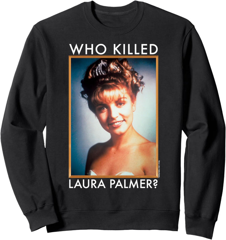 Twin Peaks Laura Palmer Portraittext V2 Sweatshirt