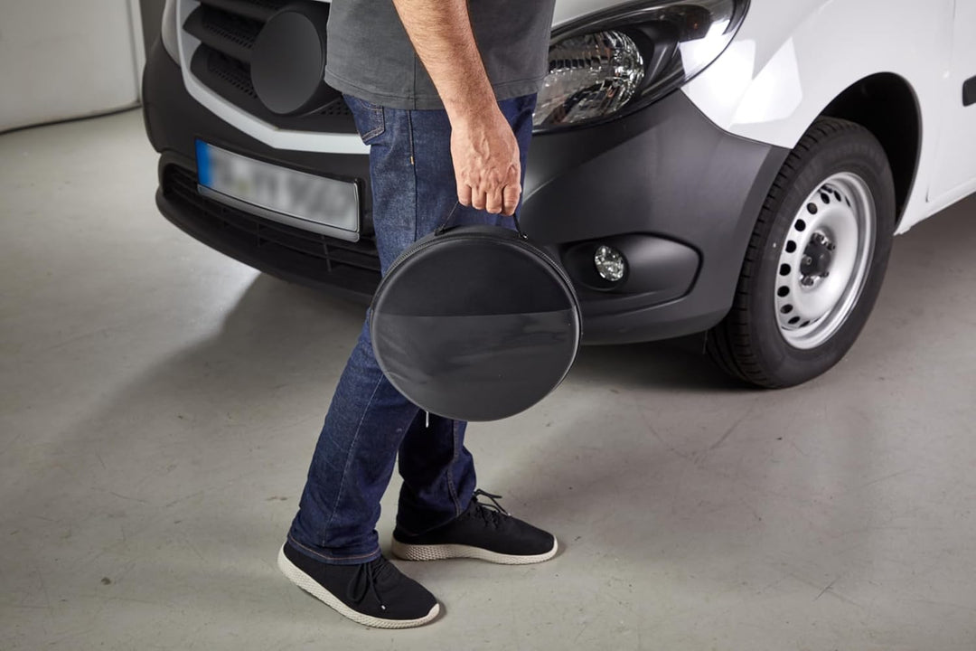 AEG Automotive 10648 Starthilfekabel SP 25 beleuchet in Aufbewahrungstasche, 2 x 3,5m, DIN 72553 2 x