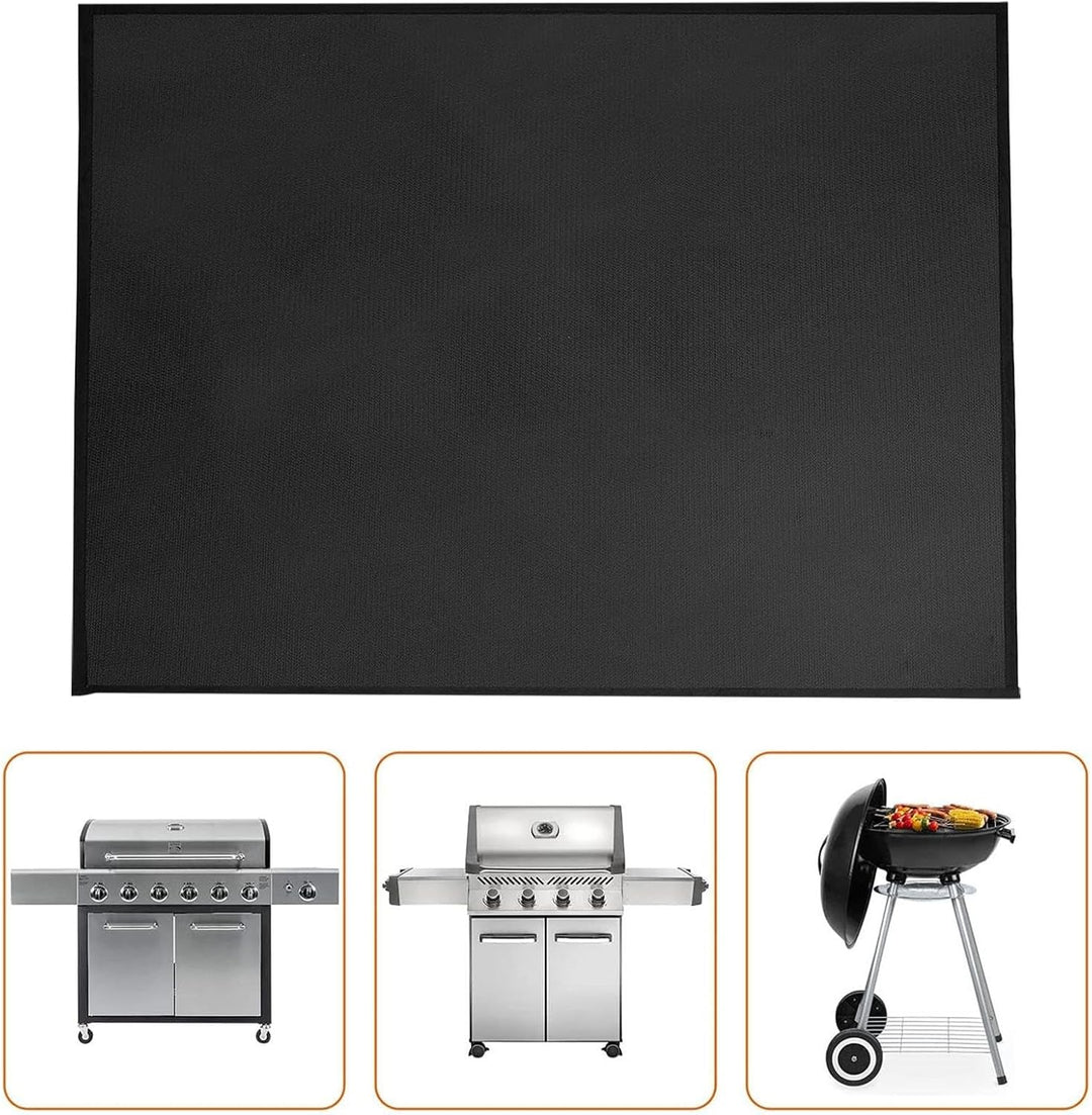 100 x 152 cm Feuerschutzmatte Feuerfeste Unterlage Brandschutzmatte Anti-Rutsch wasserdichte Grillma