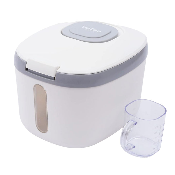 Bathrena 5KG Reisspender|Küche Sammlung Eimer Reis Box Reis Zylinder Insekten-Proof Feuchtigkeit-Bew