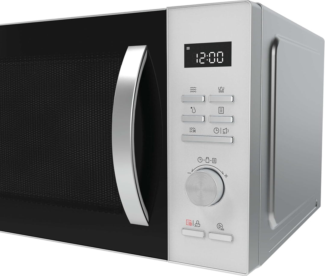 Candy CMGA31W8DLS Mikrowelle mit Grill, 31 l, 900 W-1500 W, 5 Leistungsstufen, 8 Autos, Kindersicher