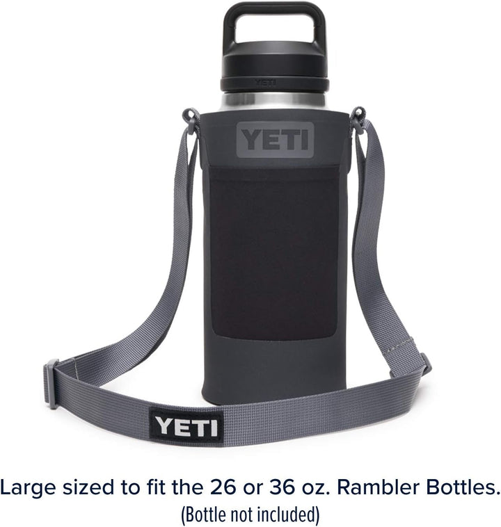 YETI Flaschenschlinge für Rambler Flaschen, anthrazit, Large, Fits 26 & 36 oz.