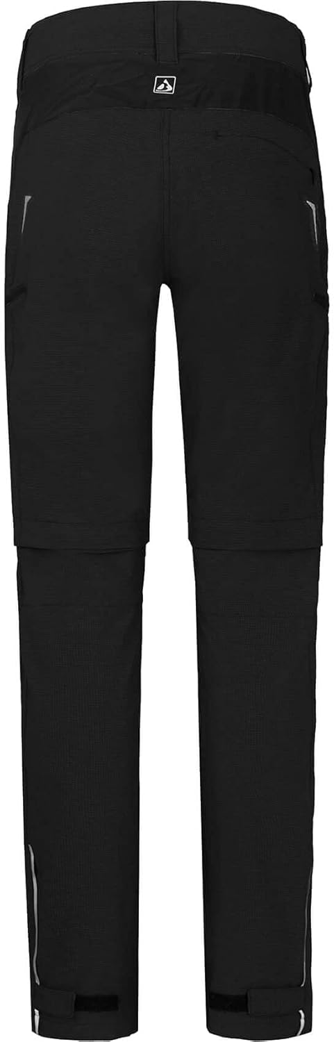 Bergson VALLI zip-off | Damen Radhose, robust elastisch - robust - elastisch - wasserabweisend - sch