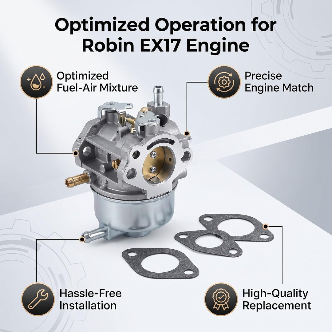 Ersatzvergaser für Subaru Robin EX17 EX17 Moteur Exchange Teilenummer