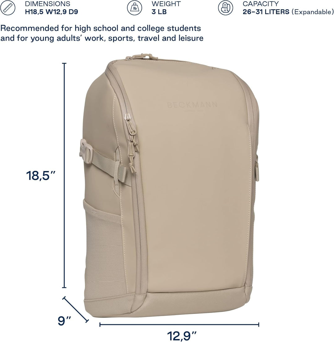Beckmann Street GO Beige, Freizeitrucksack, Wanderrucksack