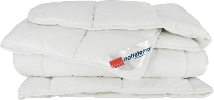 Gabel nottetempo Daunenjacke Mikrofaser Warme Mikrofaser (1.5cm) 205x155x1.5 cm Bianco 205x155x1.5 c