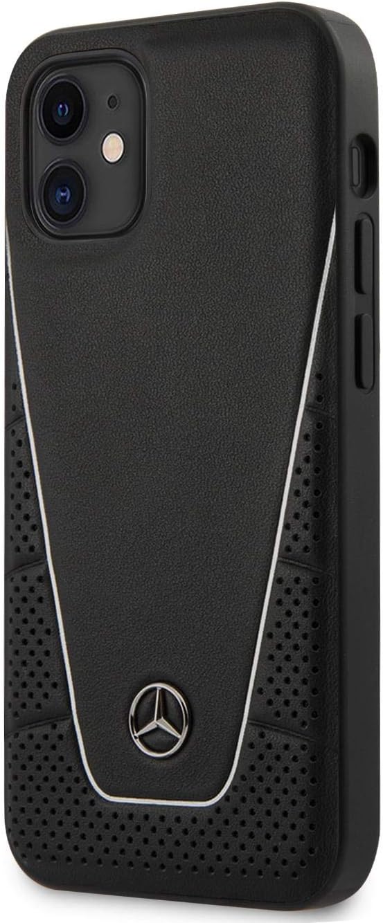 Mercedes MEHCP12SCLSSI hardcase Dynamic Line Hülle für iPhone 12 Mini 5,4" Schwarz