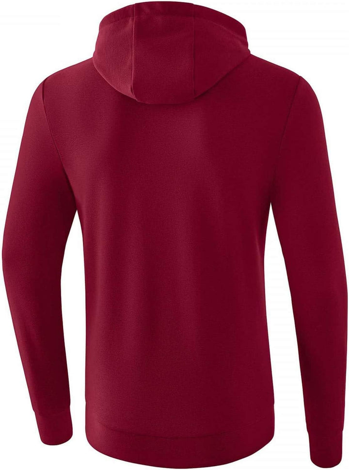 Erima Herren Basic Kapuzen Sweatshirt S Bordeaux, S Bordeaux