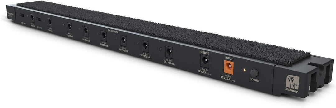 Palmer Pedalbay 40 PB Set - Pedalboard 40 cm inkl Palmer WT PB 40 Netzteil mit 8 Ausgängen, 40 cm