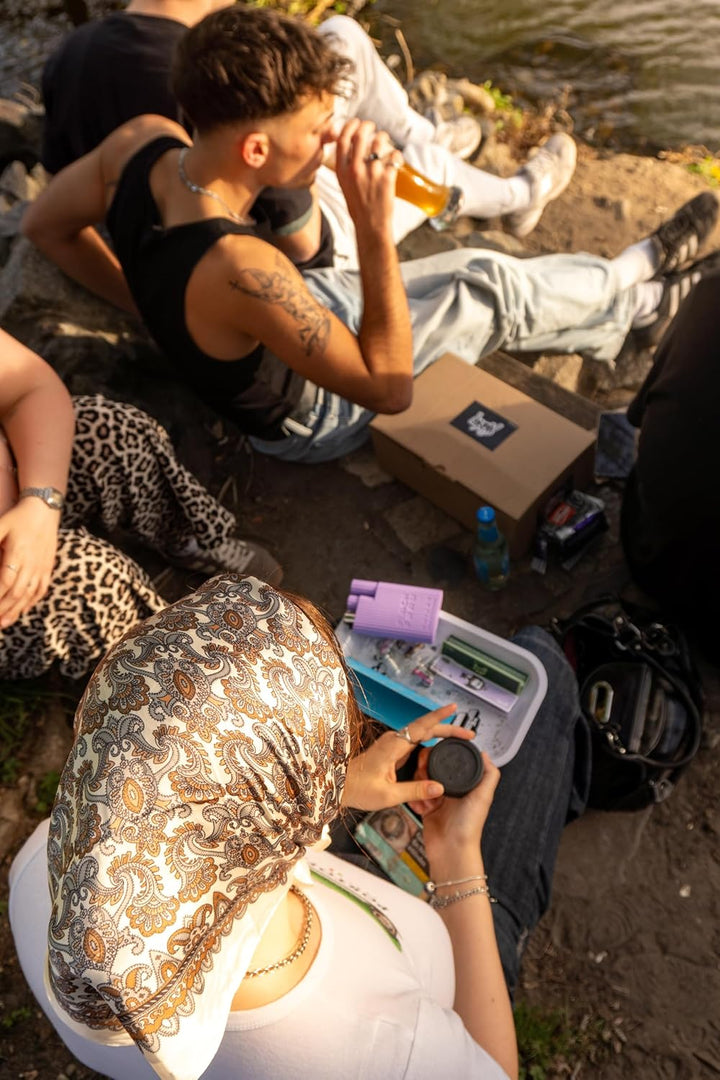 KAiLAR 250 WHITE Cellulose Aktivkohlefilter Slim (6 mm) mit veganer Aktivkohle aus Kokosnussschalen