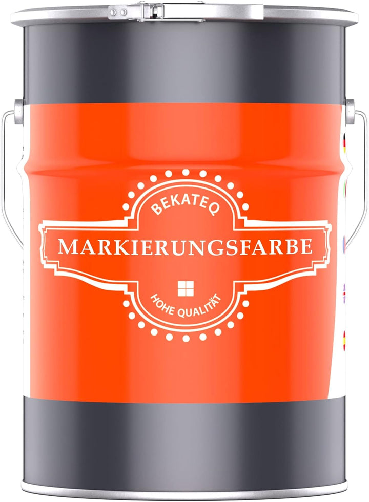 BEKATEQ LS-820 Strassenmarkierungsfarbe seidenmatt, 2,5l Weiss, Markierungsfarbe, Fahrbahnmarkierung