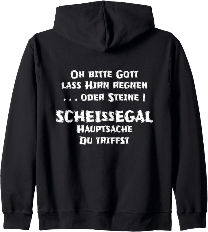 Bitte Herr lass Hirn regnen , ich hasse dumme Menschen Kapuzenjacke