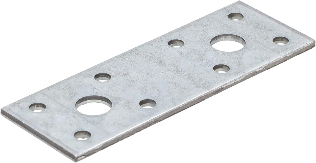 KOTARBAU Lochplatten 116 x 40 mm Verzinkt Silber Flachverbinder Holzverbinder Innen – Aussenbereich