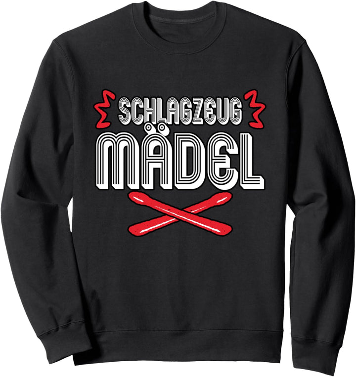 Schlagzeug Schlagzeugspieler Drummer Drumsticks Drums Sweatshirt