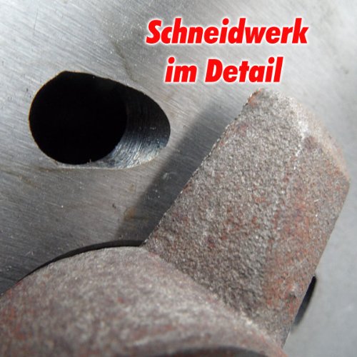 Agora-Tec® AT- Baupumpe-C 1300W (mit Schneidwerk) Tauchpumpe für Schmutzwasser, Abwasser, für Fäkali