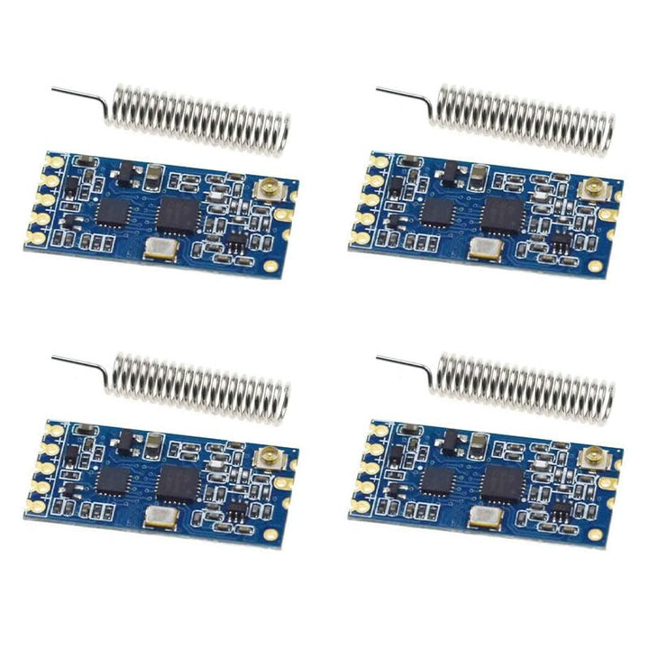 4Pcs HC-12 SI4438 Serial Port Board