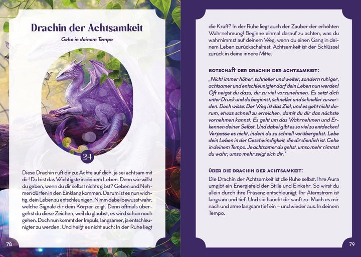 Orakel-Kartenset: Drachen-Orakel | Nutze die Energie deiner Drachengefährten und spüre die Kraft des