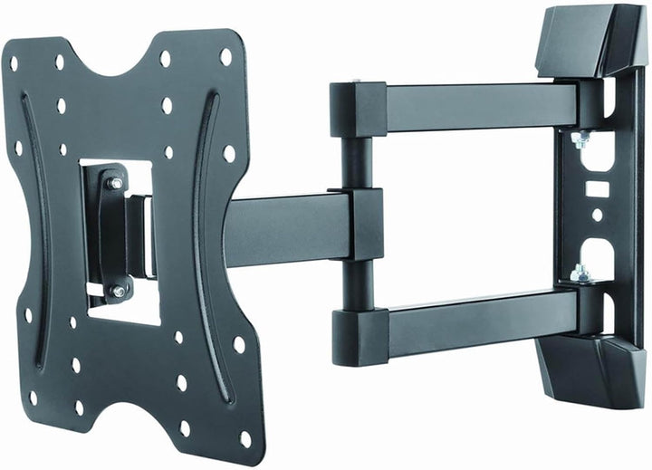Gembird Full-Motion TV-Wandhalterung – Für 23–42 Zoll Fernseher, Schwarz, VESA-kompatibel, Ausziehba