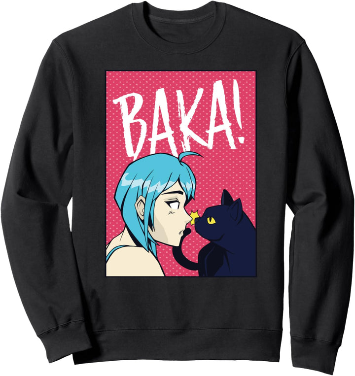 Baka Süsse Katze Klaps - Kawaii Japanisch Anime Meme Sweatshirt