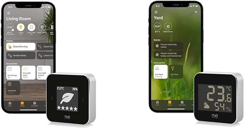 Eve Luft- und Wetter-Sensor (Eve Room + Eve Weather)