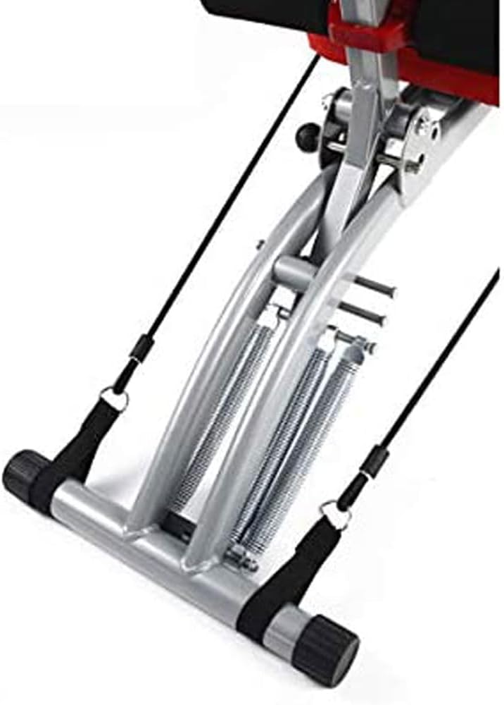 Techfit Multifunktionsbank Total Trainer - Revolutionäre Bauchmuskelbank, klappbar, ideal für Bauch,