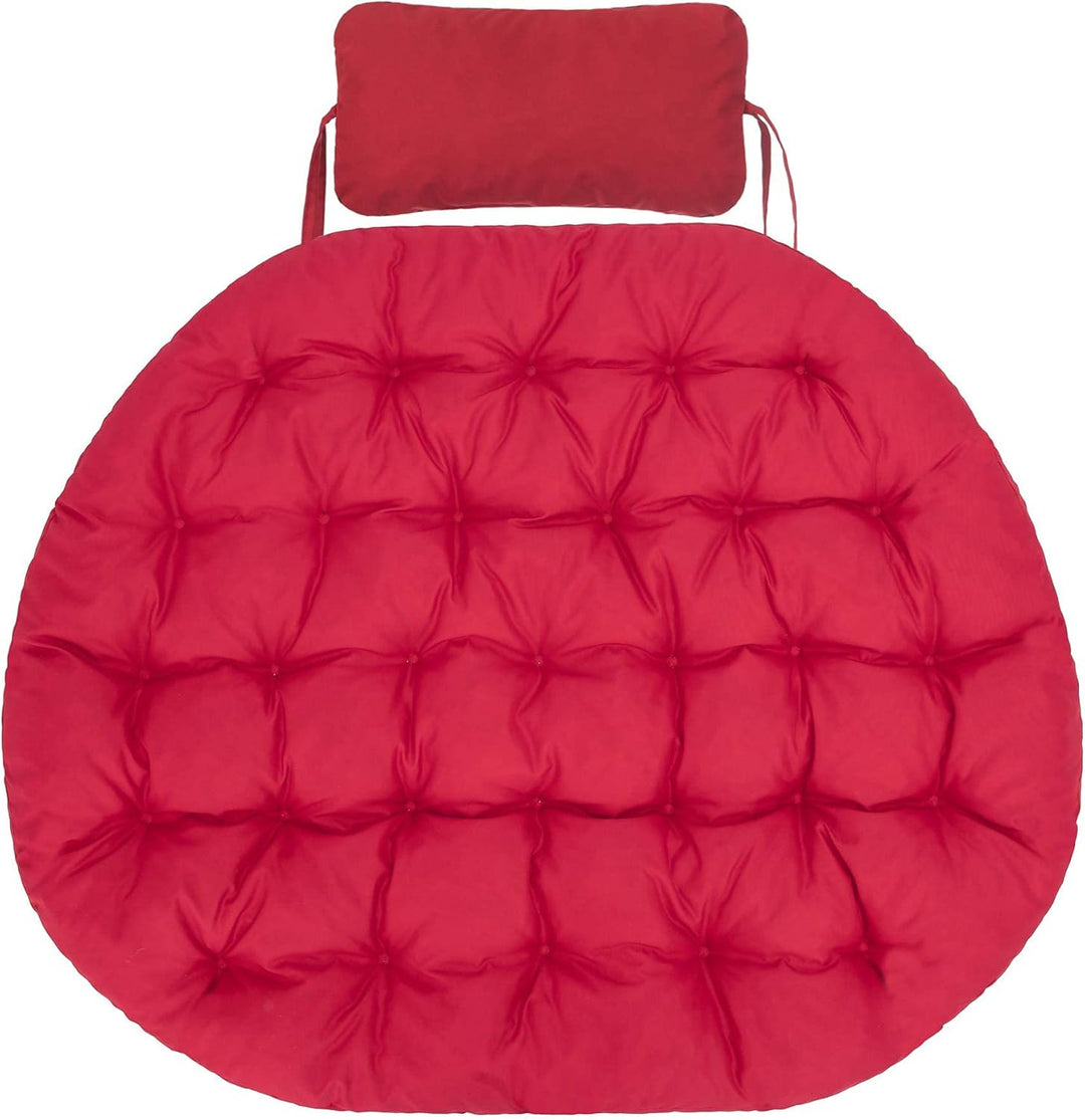 PillowPrim Hängesessel Kissen, Auflage für Polyrattan/Rattan Hängeschaukel, Polster, Hängekorb, Scha