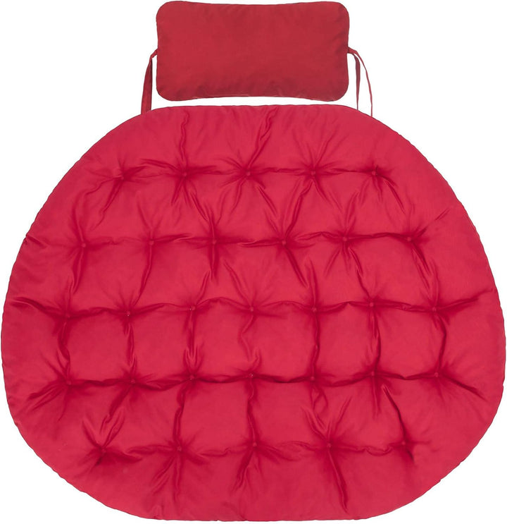 PillowPrim Hängesessel Kissen, Auflage für Polyrattan/Rattan Hängeschaukel, Polster, Hängekorb, Scha