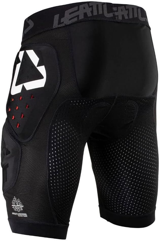 Leatt Le Shorts Impact 3df 4.0 Vous Offre UNE Protection Haut de Gamme Avec un Rembourrage Siège Dou