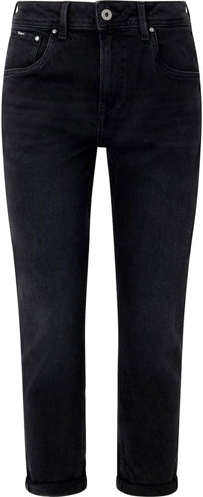 Pepe Jeans Damen Jeans Violet 27W / 34L Schwarz (Denim-xf1), 27W / 34L Schwarz (Denim-xf1)