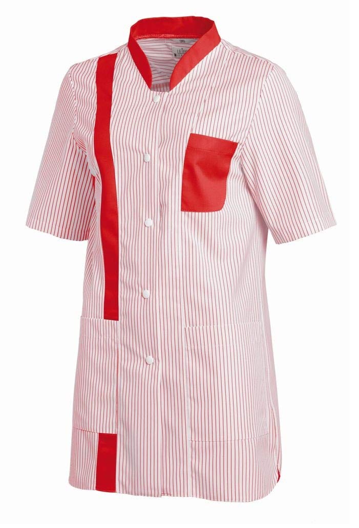 Leiber Hosenkasack 1/2 Arm Webstreifen, 200g/m² 38 Rot/Weiss, 38 Rot/Weiss