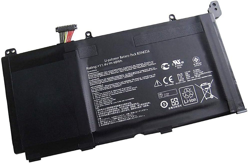 XITAIAN 11.4V 4210mAh 48Wh B31N1336 Ersatz Laptop Akku für Asus VivoBook V551 V551L V551LA R553L R55