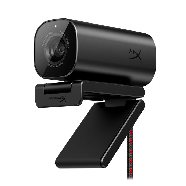 HyperX Vision S – Webcam, 4K-Videoaufzeichnung @ 30 fps, 90° Sichtfeld, reaktionsschneller Autofokus