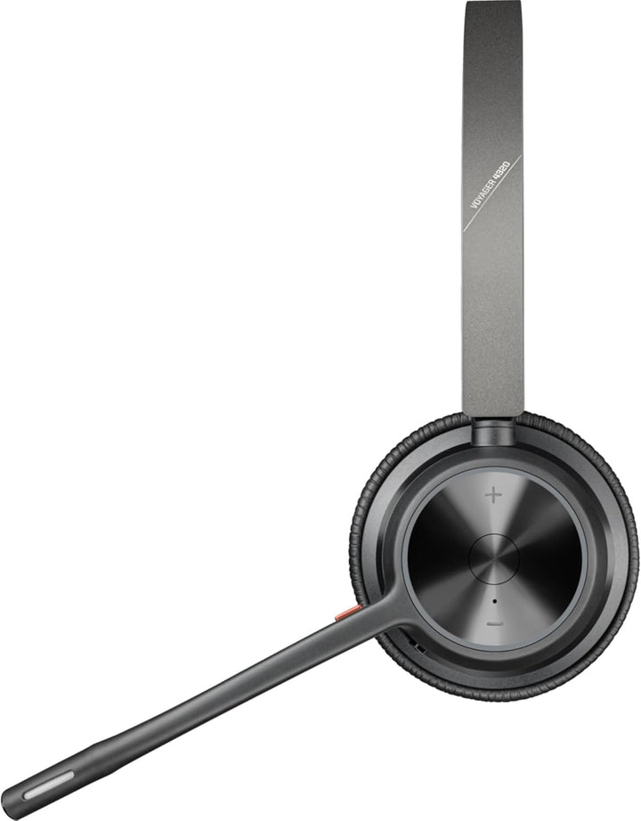 HP Poly Voyager 4320-M 4300 series Headset On-Ear Bluetooth kabellos kabelgebunden USB-A Schwarz Zoo