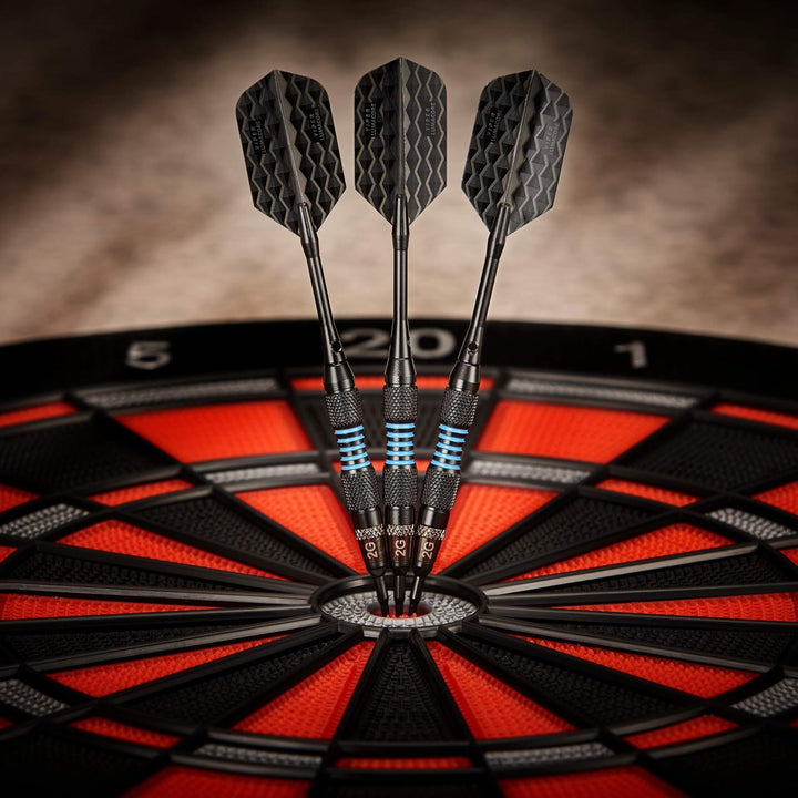 Viper Bobcat verstellbar Gewicht Soft Tip Darts mit Aufbewahrungs-/Reisetasche Schwarz beschichtetes