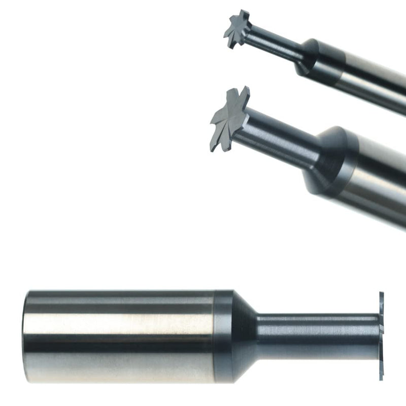 T-Nutenfräser VHM Schlitzfräser 3-20mm - Ø3 x 1mm, Ø3 x 1mm