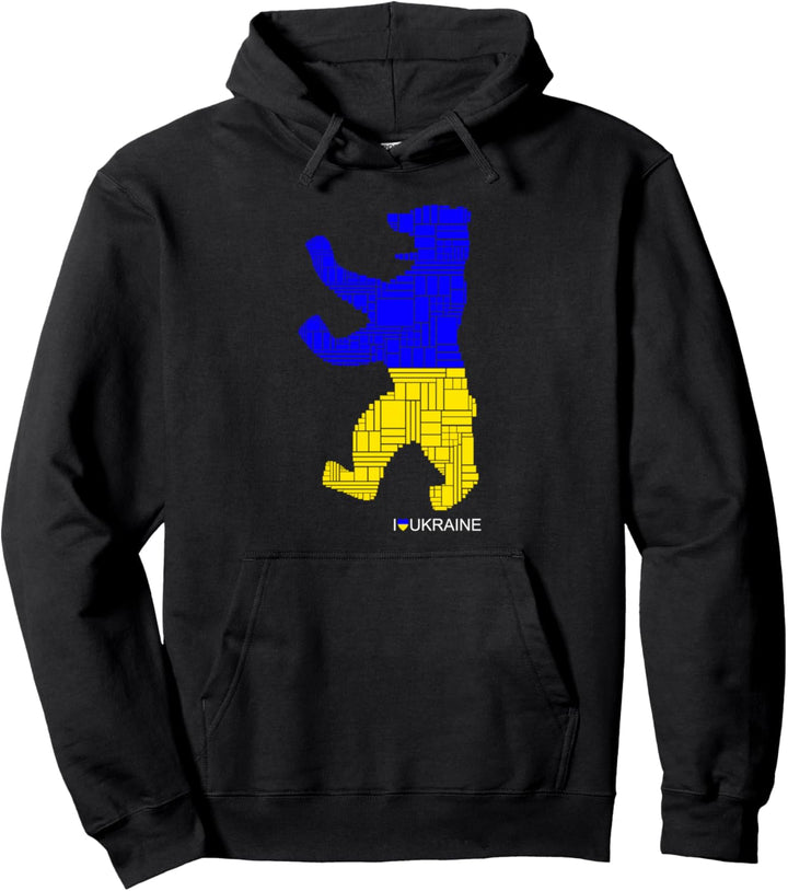 Berlin - Berliner Bär Shirt - I Love Berlin - Ukraine Bär Pullover Hoodie