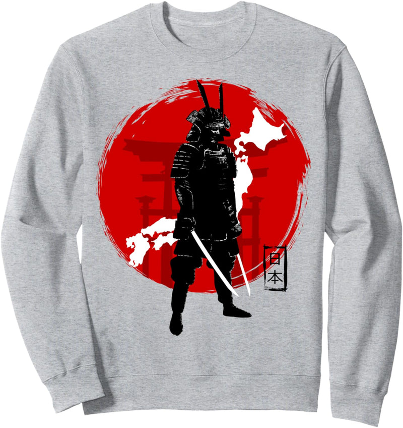 Ninja Samurai in Japan, Krieger Torii Sweatshirt