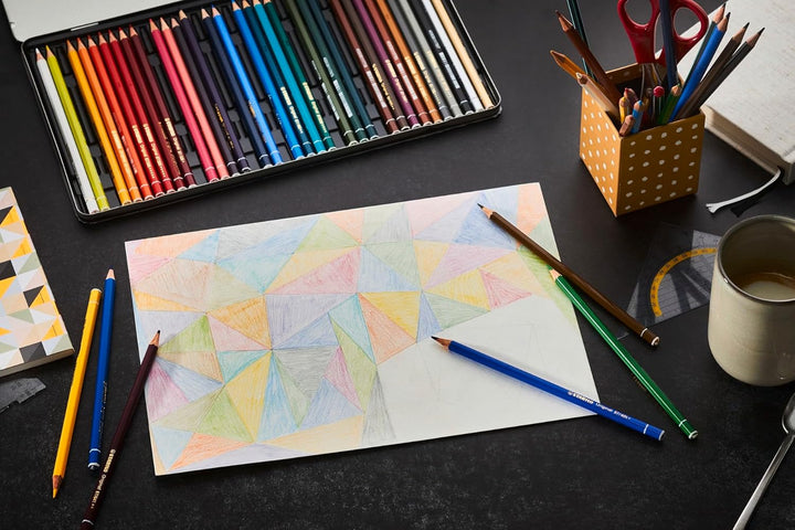 Premium-Buntstift - STABILO Original - ARTY+ - 24er Metalletui - mit 24 verschiedenen Farben, 24er M