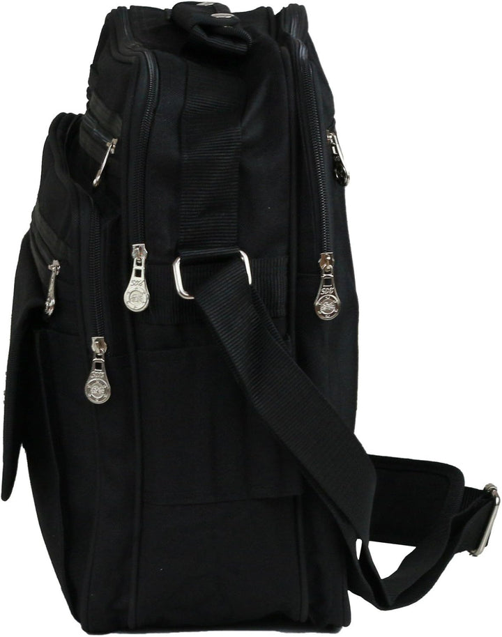 Herren Umhängetasche Schultertasche Reise-Tasche Männer Flugumhänger (XXL), XXL