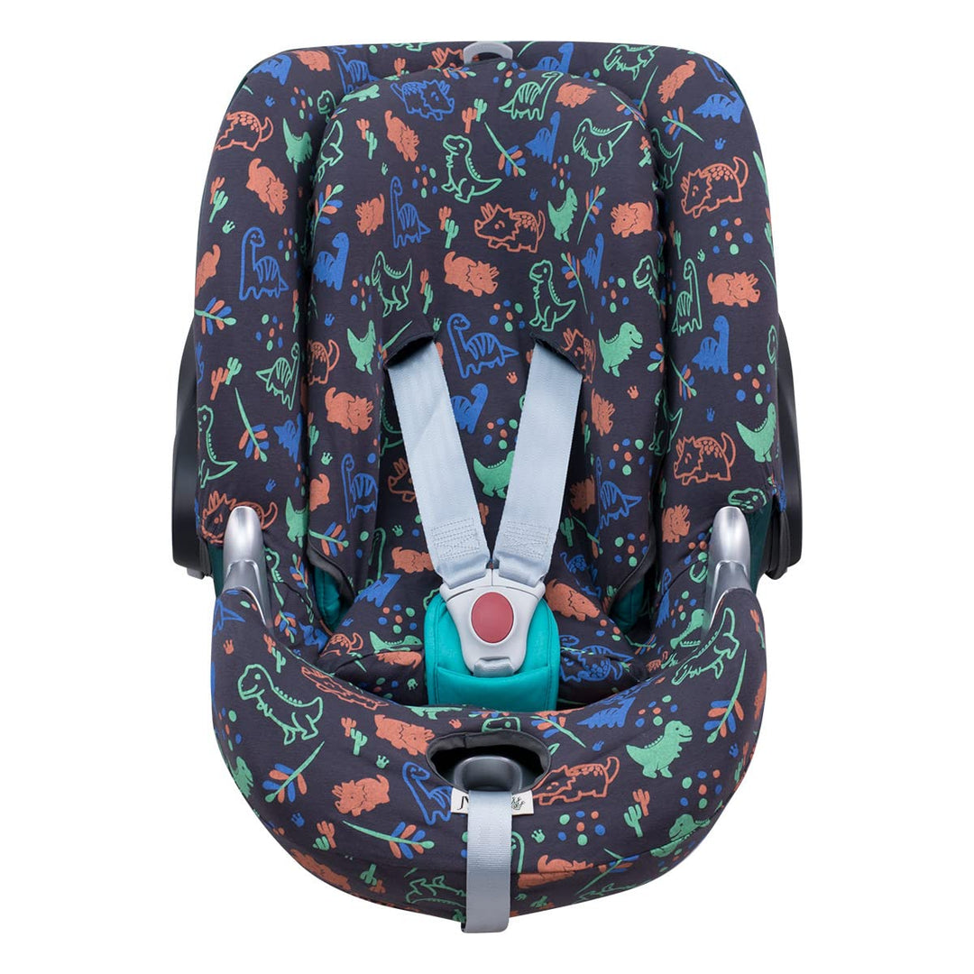 JYOKO Kids Bezug für Autositz kompatibel mit Cybex Aton Cloud- Q-M-2-4-5, aus Baumwolle (Aton Q, Hap