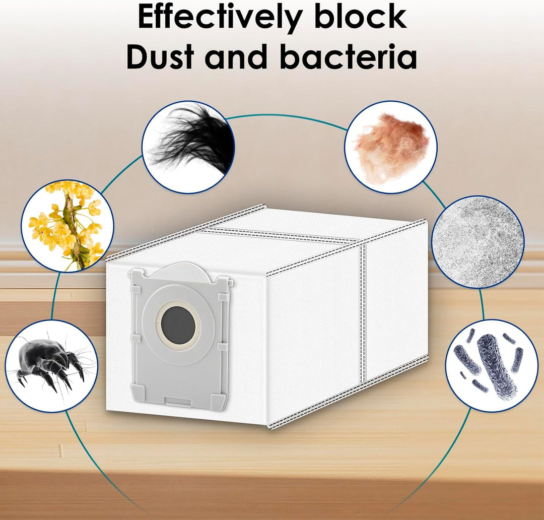 (9 Stück) X8 Pro Omni Ersatzteile, kompatibel mit ECOVACS DEEBOT X8 PRO Omni/ X8 Omni Saugrobote,. 1