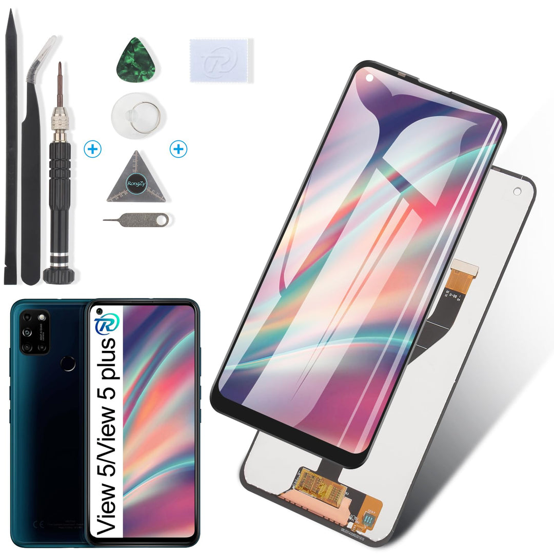 RongZy Display für Wiko View 5/View 5 Plus LCD Bildschirmersatz Digitizer Touchscreen Montiert Ersat