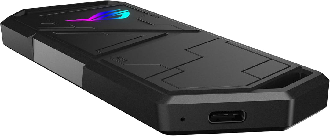 ASUS ROG Strix Arion M.2 NVMe-SSD-Gehäuse (USB 3.2 GEN2 Typ-C für bis zu 10Gbit/s, werkzeuglose Inst