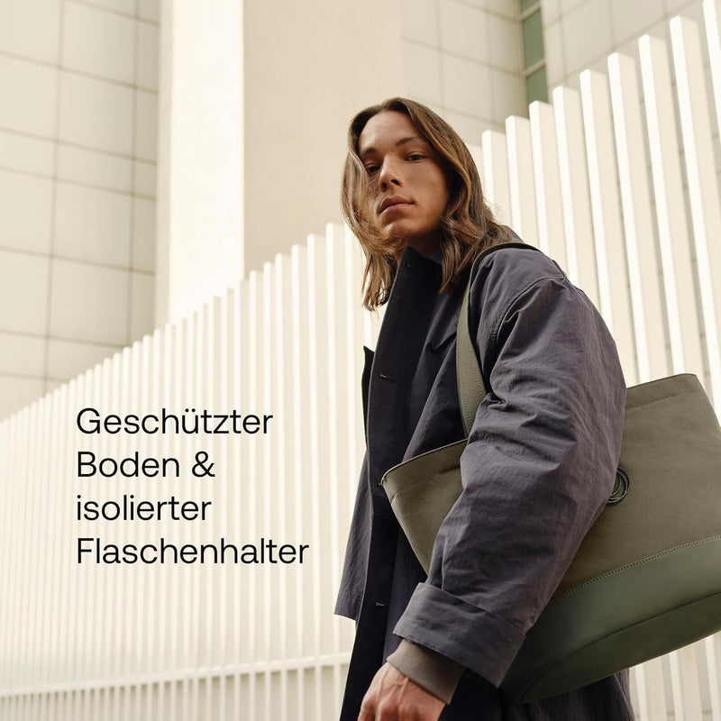 Bugaboo Wickeltasche, Windeltasche mit leicht zugänglichen Fächern, isoliertem Flaschenhalter, Wicke